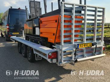 Heudrax machinetransporter 3500kg 394x150cm (uit voorraad leverbaar)