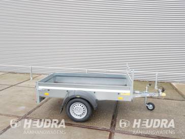 Humbaur Steely 750kg 205x109cm bakwagen met voorrek en neuswiel
